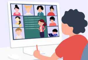 remote learning zoom call