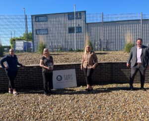 The award-winning team outside SAMS
